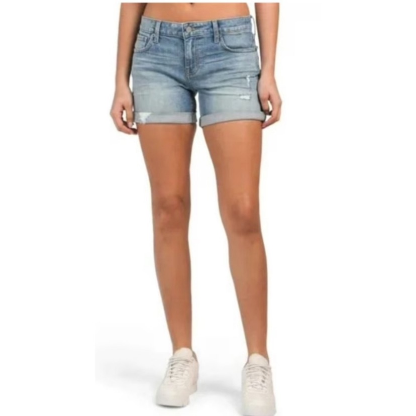 Lucky Brand The Roll Up Denim Shorts